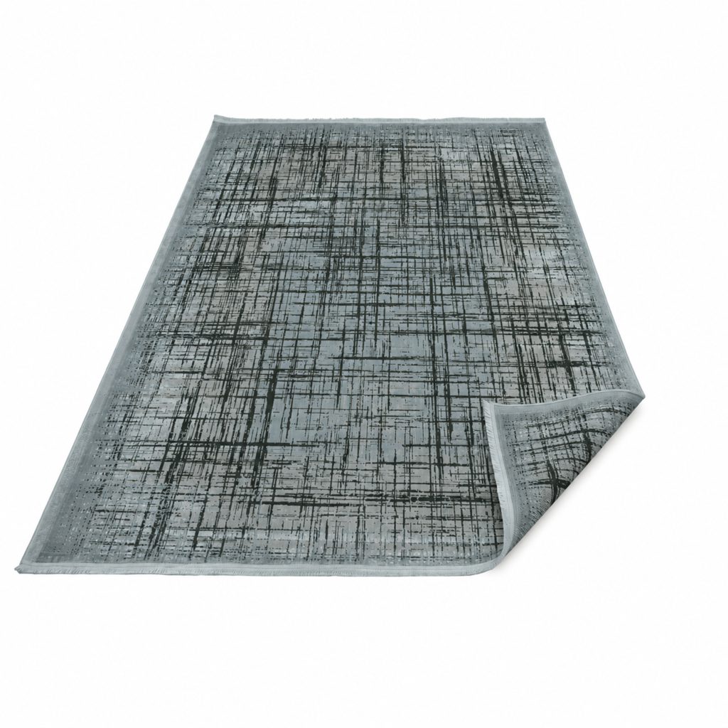 قالیچه کد 41005 نقره ای 400شانه طرح 700 ویکرون هایبالک