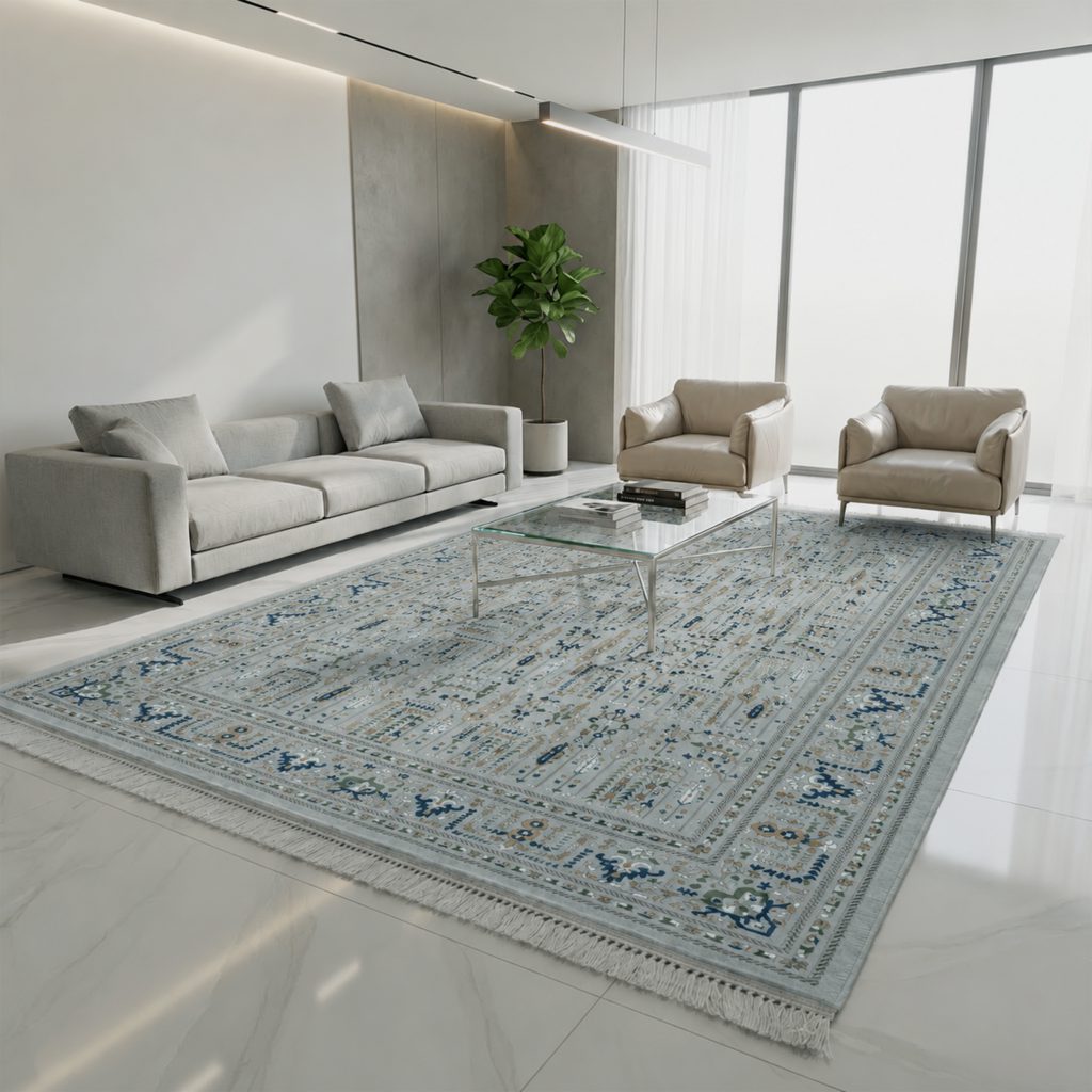 فرش 75010 700شانه اکریلیک 2100 8رنگ هایبالک