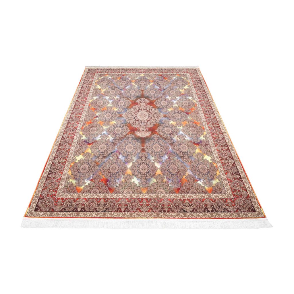 فرش روچک کد 400414 آجری 1200شانه ساده