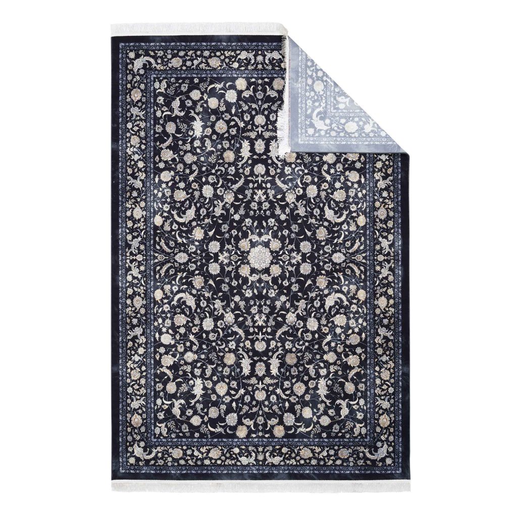 فرش روچک کد 400420 مشکی 1200شانه ساده