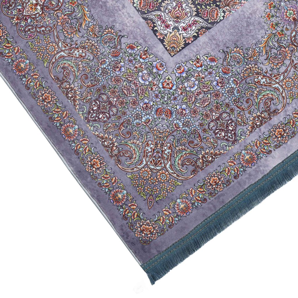 فرش کلاریس کد 401402 خاکستری 1200شانه وینا