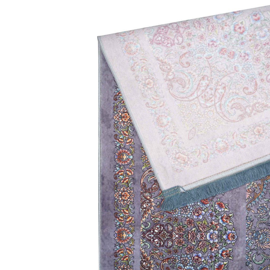 فرش کلاریس کد 401402 خاکستری 1200شانه وینا