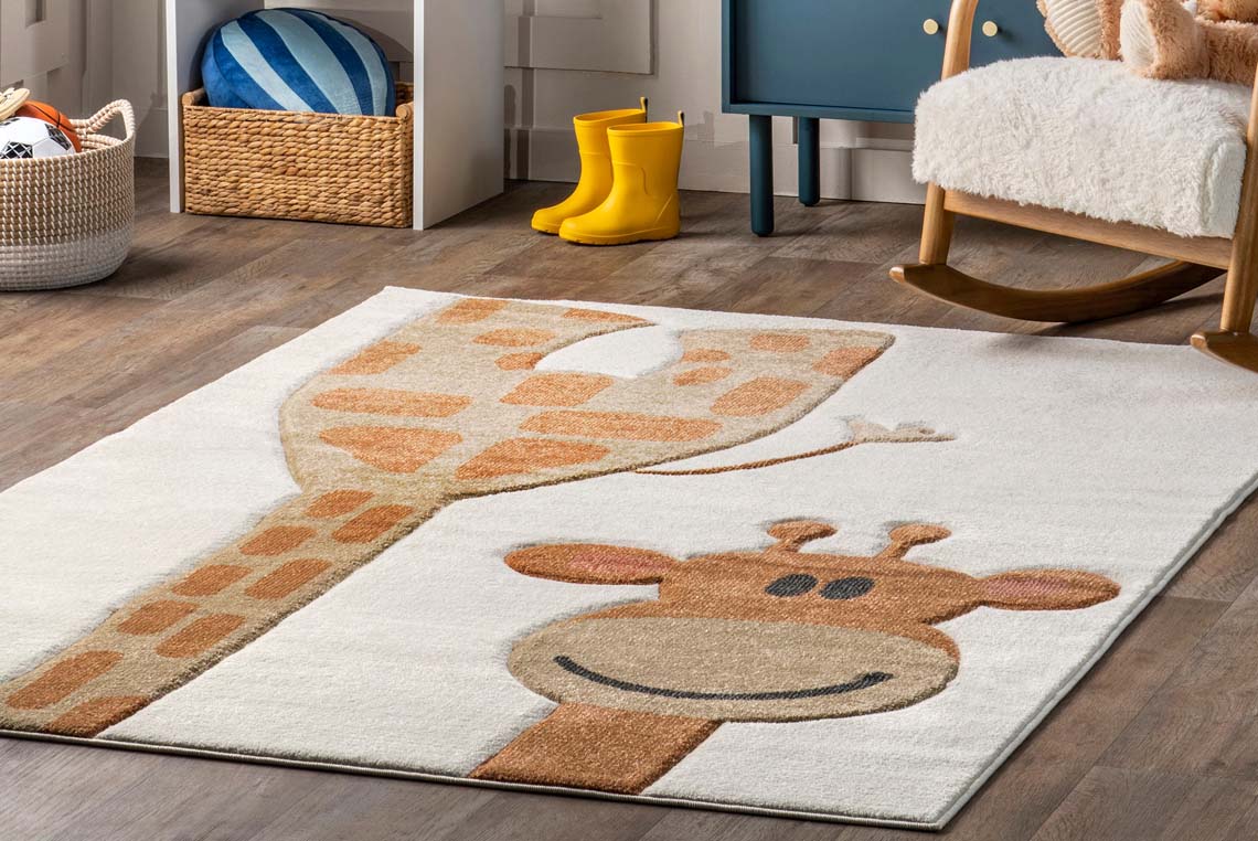 خرید فرش کودک دخترانه و پسرانه ( طرح های جدید ساده و فانتزی )