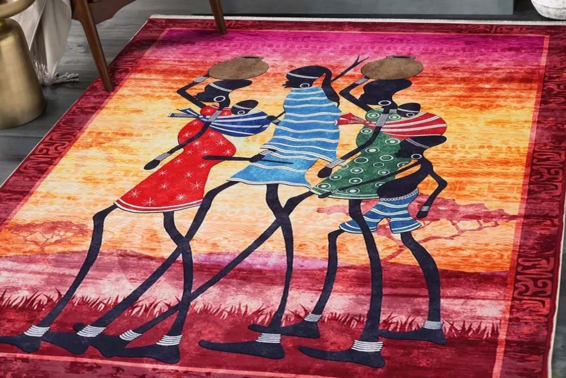 خرید فرش کوبیسم ( انواع فرش مدرن طرح کوبیسم )