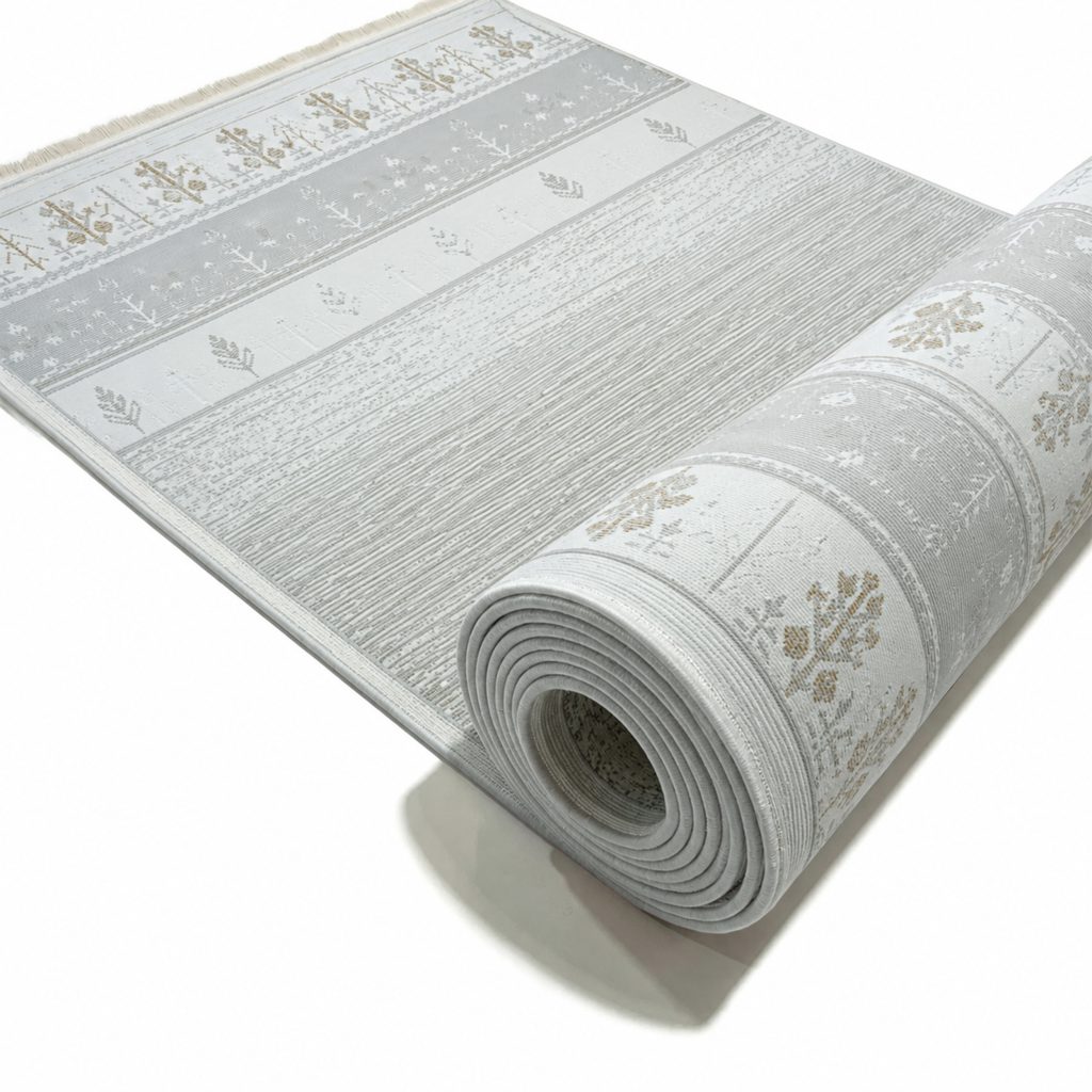 فرش 42083 کرم بژ(KB) 400شانه طرح 700 ویکرون هایبالک