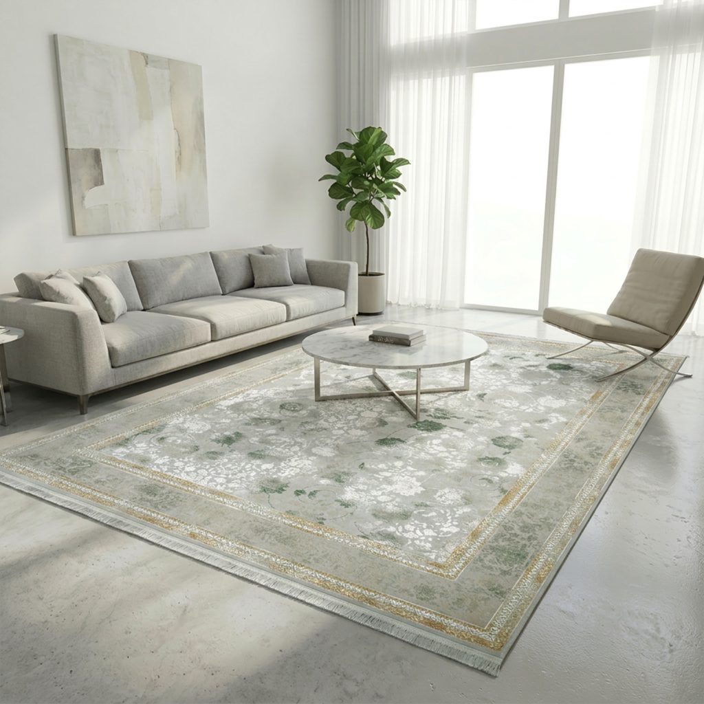 فرش 10HA0110 شانه700 اکریلیک 2100 ساده