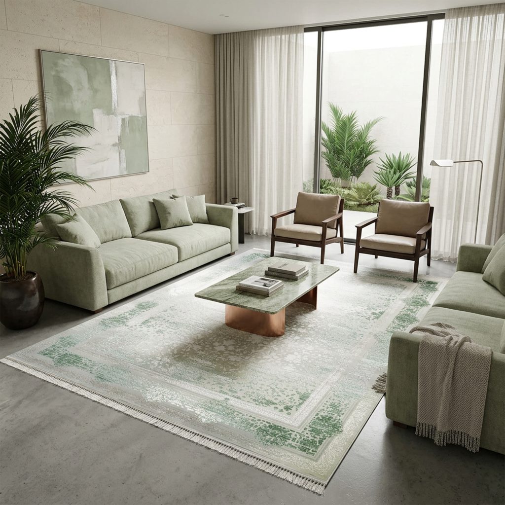 فرش 10HA0130 شانه700 اکریلیک 2100 ساده